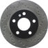 128.62050CL by CENTRIC - Sportstop Cryo Sport Drilled Rotor, Left