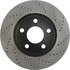 128.62055L by CENTRIC - Cross Drilled Rotor