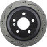 128.62065R by CENTRIC - Sport Cross Drilled Brake Rotor, Right