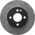 128.62072L by CENTRIC - Cross Drilled Rotor