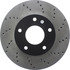 128.62081L by CENTRIC - Cross Drilled Rotor