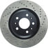 Centric 128.62084CL Disc Brake Rotor Sportstop Cryo Sport Drilled Rotor, Left
