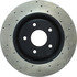 128.62086L by CENTRIC - Cross Drilled Rotor