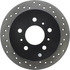 128.62097L by CENTRIC - Cross Drilled Rotor