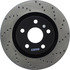 128.62114L by CENTRIC - Cross Drilled Rotor