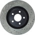 Centric 128.62116CL Disc Brake Rotor Sportstop Cryo Sport Drilled Rotor, Left
