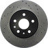 128.62120L by CENTRIC - Cross Drilled Rotor