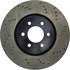 128.63036L by CENTRIC - Cross Drilled Rotor
