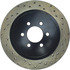 128.63037L by CENTRIC - Cross Drilled Rotor