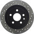 128.63043L by CENTRIC - Cross Drilled Rotor