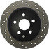 128.63054L by CENTRIC - Cross Drilled Rotor