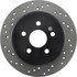 128.63054R by CENTRIC - Cross Drilled Rotor