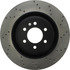 128.63055L by CENTRIC - Cross Drilled Rotor