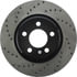 Centric 128.63059CR Disc Brake Rotor Sportstop Cryo Sport Drilled Rotor, Right