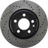 128.63059L by CENTRIC - Cross Drilled Rotor