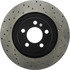 128.63061L by CENTRIC - Cross Drilled Rotor