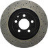 128.63061R by CENTRIC - Cross Drilled Rotor