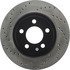 128.63062R by CENTRIC - Cross Drilled Rotor