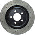 128.63064R by CENTRIC - Cross Drilled Rotor