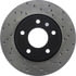 Centric 128.63068CL Disc Brake Rotor Sportstop Cryo Sport Drilled Rotor, Left