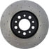 Centric 128.63080CL Disc Brake Rotor Sportstop Cryo Sport Drilled Rotor, Left