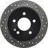 128.65052L by CENTRIC - Cross Drilled Rotor