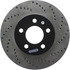 128.65082L by CENTRIC - Cross Drilled Rotor