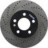 128.65082R by CENTRIC - Cross Drilled Rotor