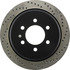 Centric 128.65095CL Disc Brake Rotor Sportstop Cryo Sport Drilled Rotor, Left