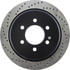 Centric 128.65095CR Disc Brake Rotor Sportstop Cryo Sport Drilled Rotor, Right