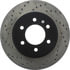 Centric 128.65100CR Disc Brake Rotor Sportstop Cryo Sport Drilled Rotor, Right