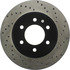 128.65100L by CENTRIC - Cross Drilled Rotor