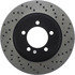 128.65118L by CENTRIC - Cross Drilled Rotor