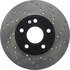 128.65132L by CENTRIC - Cross Drilled Rotor