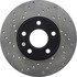 128.65132R by CENTRIC - Cross Drilled Rotor