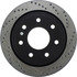 128.65133L by CENTRIC - Cross Drilled Rotor
