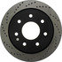 128.65133R by CENTRIC - Cross Drilled Rotor