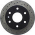 128.66009R by CENTRIC - Cross Drilled Rotor