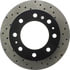 128.66042CL by CENTRIC - Sportstop Cryo Sport Drilled Rotor, Left