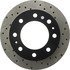 128.66042L by CENTRIC - Cross Drilled Rotor