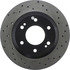 128.66051L by CENTRIC - Cross Drilled Rotor