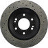 128.66051R by CENTRIC - Cross Drilled Rotor