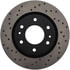Centric 128.66063R Disc Brake Rotor Cross Drilled Rotor