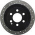 128.67058R by CENTRIC - Cross Drilled Rotor