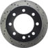 Centric 128.67062CL Disc Brake Rotor Sportstop Cryo Sport Drilled Rotor, Left