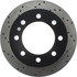 Centric 128.67062CR Disc Brake Rotor Sportstop Cryo Sport Drilled Rotor, Right