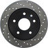 128.67071L by CENTRIC - Cross Drilled Rotor