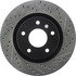 127.42096L by CENTRIC - Slotted Drilled Rotor