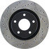 127.42097R by CENTRIC - Slotted Drilled Rotor