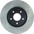 127.42098L by CENTRIC - Slotted Drilled Rotor